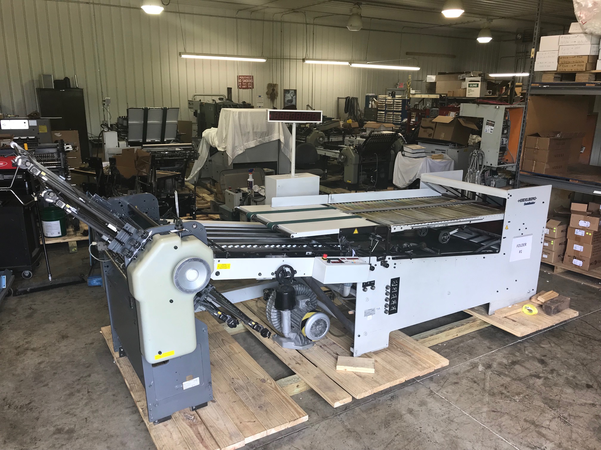 Bindery Parts Used Equipment