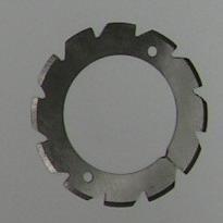 product MBO/Stahl/Baum Split Perf 12T, Slant V, 35mm Shaft