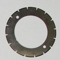product MBO/Stahl/Baum Split Perf 16T Slant V, 35mm Shaft