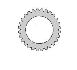 product MBO/Stahl/Baum Split Perf 28T 35mm Shaft
