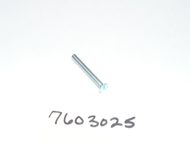 product Hohner Screw, Flat Head: DIN 963: M3X25mm (7603025)