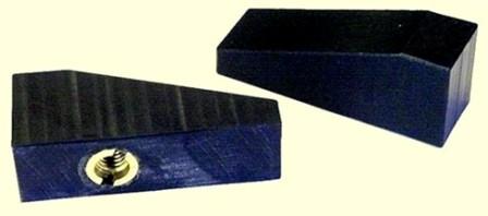 Polar Clamp Pedal Cam Wedge (single tapped hole)