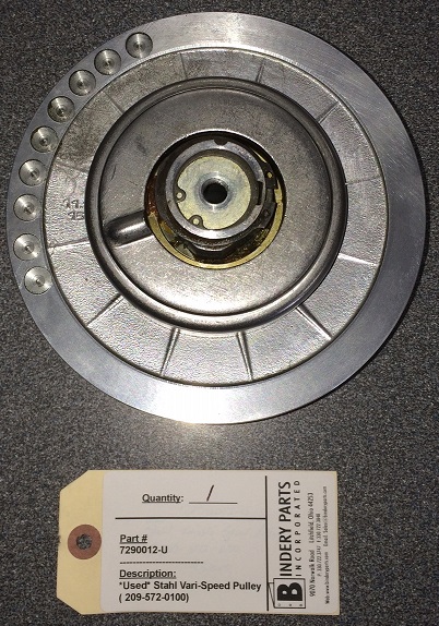 product Stahl Variable Speed Pulley<br>Mechanical<br> 209-572-0100