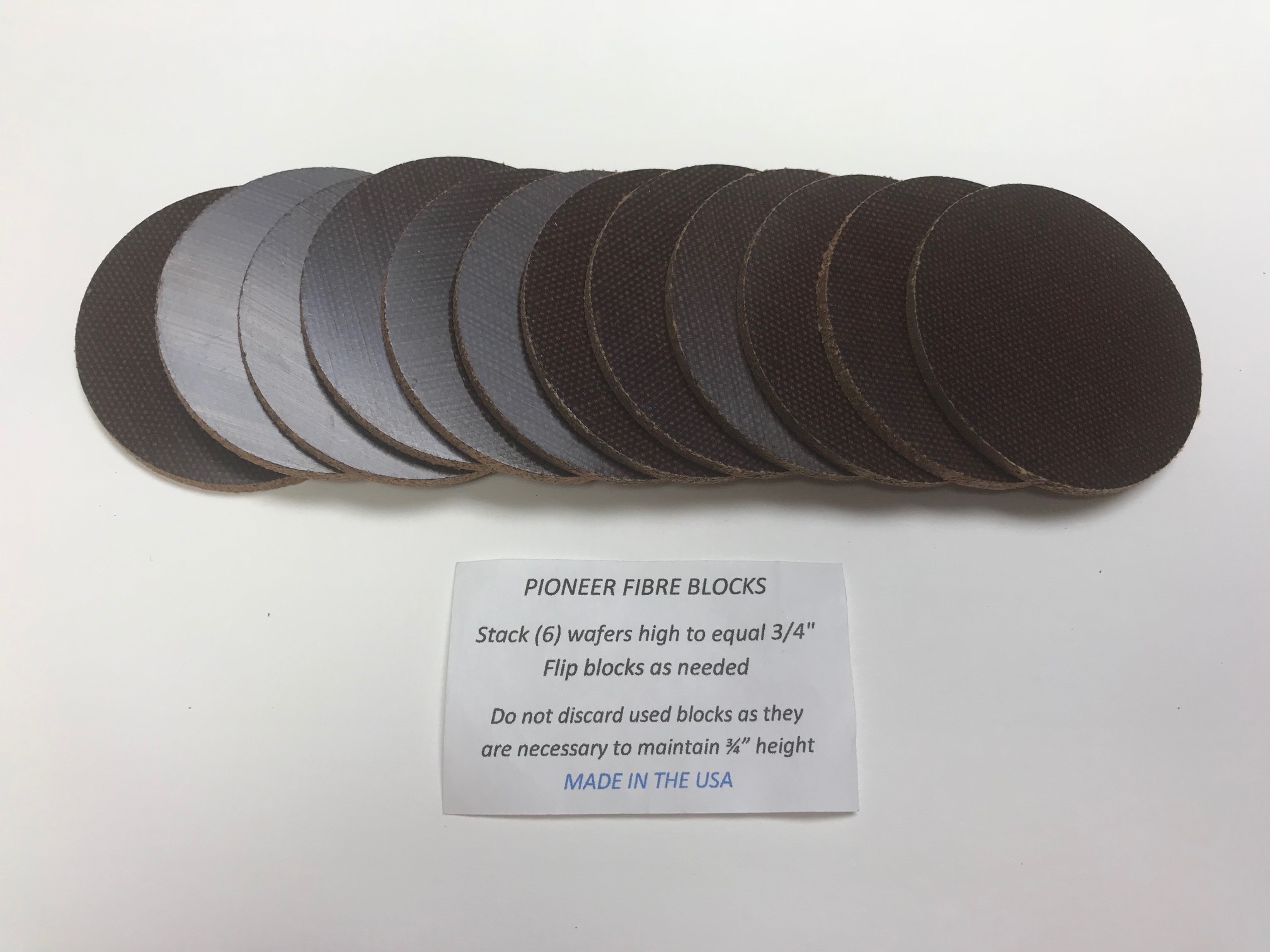 product Pioneer Round Drill Blocks